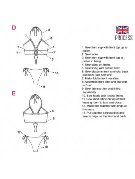 TRAJE DE BAÑO BIKINI MUJER 2001