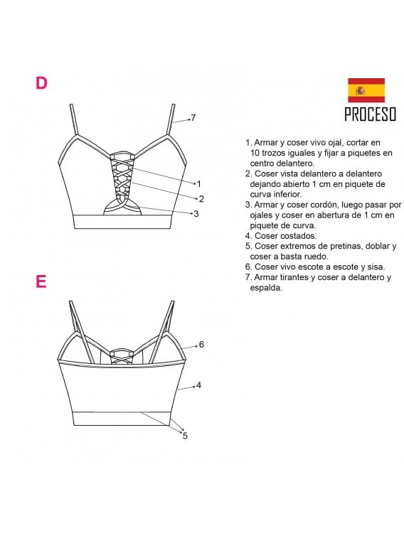 TOP CORDONES MUJER 2007