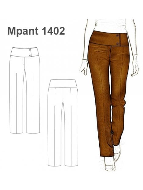 PANTALON PRETINA ANCHA