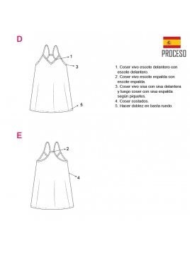 VESTIDO LENCERO MUJER 2016