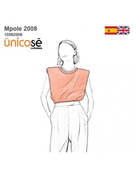 POLERA HOMBRERAS MUJER 2008