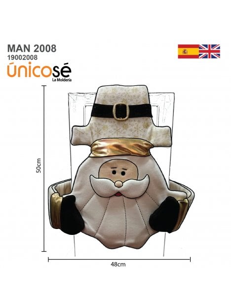 FUNDA SILLA NAVIDAD MAN 2008