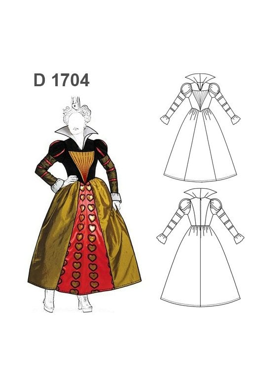 DISFRAZ REINA 1704