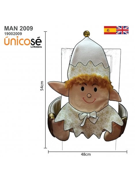 FUNDA SILLA NAVIDAD MAN 2009