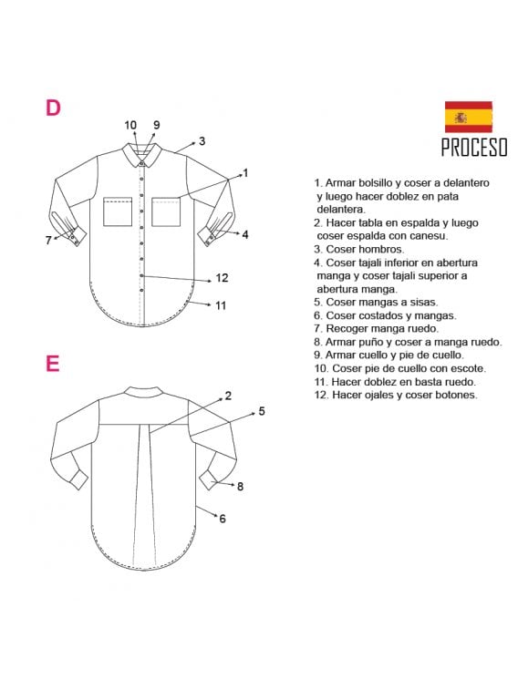 BLUSA CAMISERA MUJER 2006
