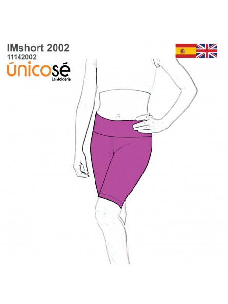 SHORT CALZA BIKER NIÑA 2002