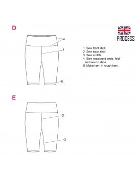 SHORT CALZA BIKER NIÑA 2002