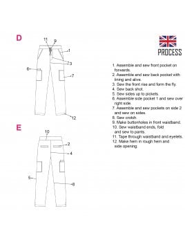 PANTALON SANITARIO HOMBRE RT 2102