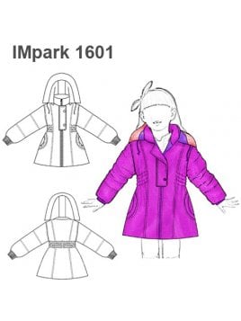 PARKA ACAMPANADA NIÑA NENA