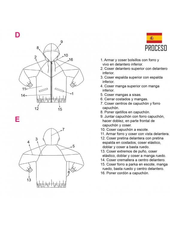 PARKA CORTAVIENTO UNISEX 2101