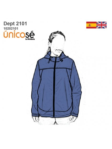 DEPORTE CORTAVIENTO UNISEX 2101