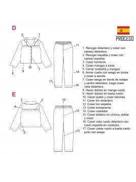 PIJAMA 2 PIEZAS MUJER 2101