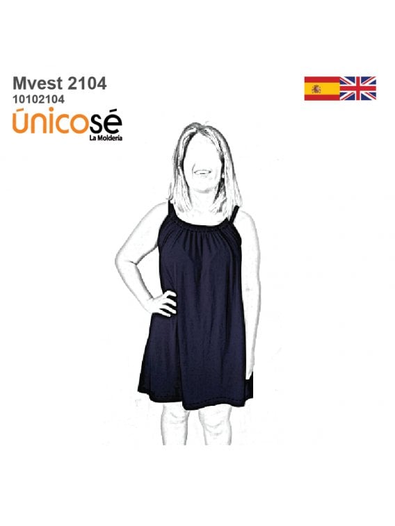 VESTIDO SOLERA MUJER 2104