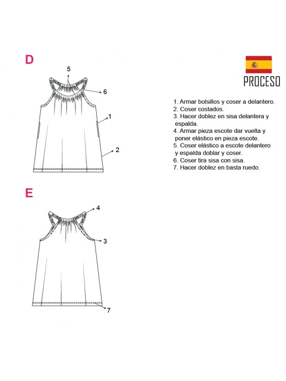 VESTIDO SOLERA MUJER 2104