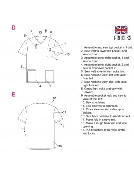 CAMISA SANITARIA HOMBRE RT 2104