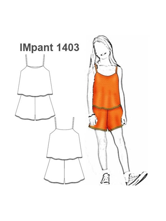 ENTERITO SHORT NIÑA