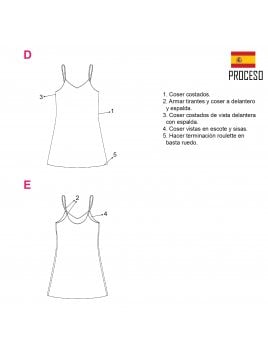 PIJAMA 1 PIEZA MUJER 2102