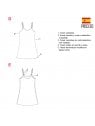 PIJAMA 1 PIEZA MUJER 2102