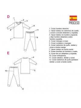 PIJAMA 2 PIEZAS BEBE 2101