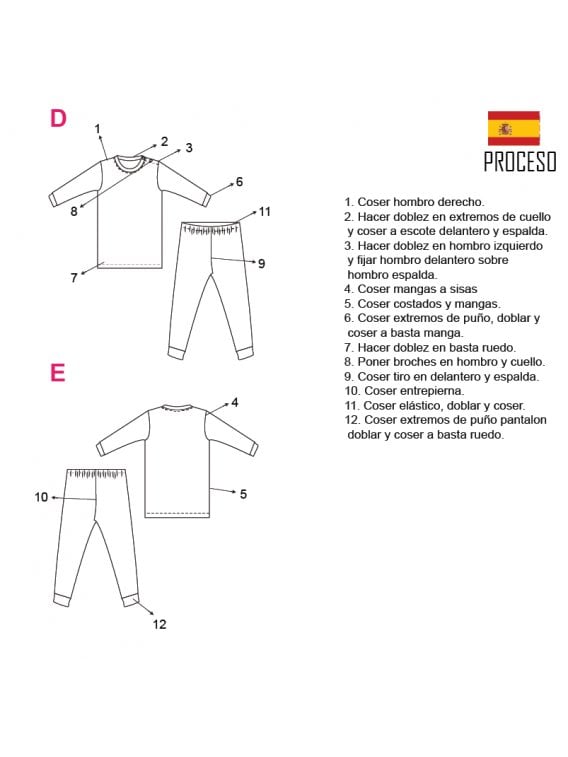 PIJAMA 2 PIEZAS BEBE 2101