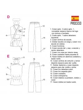 DISFRAZ KARATE D 2102