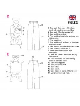 DISFRAZ KARATE D 2102