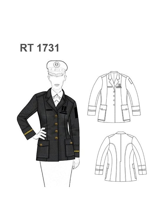 CHAQUETA DE OFICIAL RT 1731