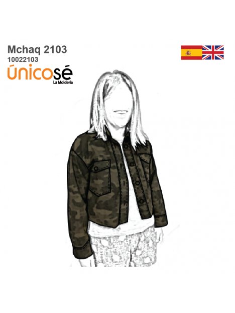 CHAQUETA CARGO MUJER 2103