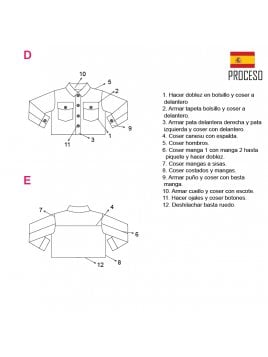 CHAQUETA CARGO MUJER 2103