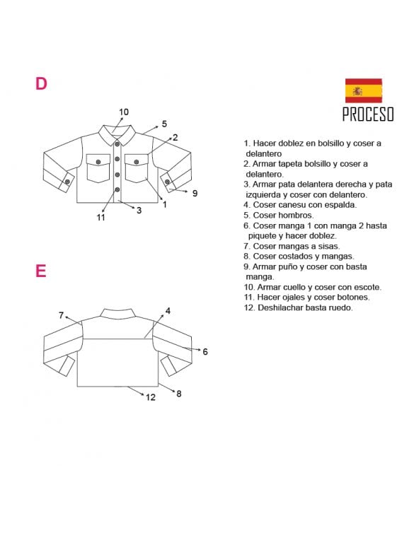 CHAQUETA CARGO MUJER 2103