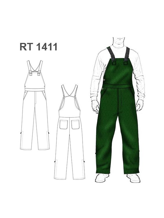 OVEROL JARDINERO RT 1411