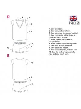 PIJAMA 2 PIEZAS MUJER 2103