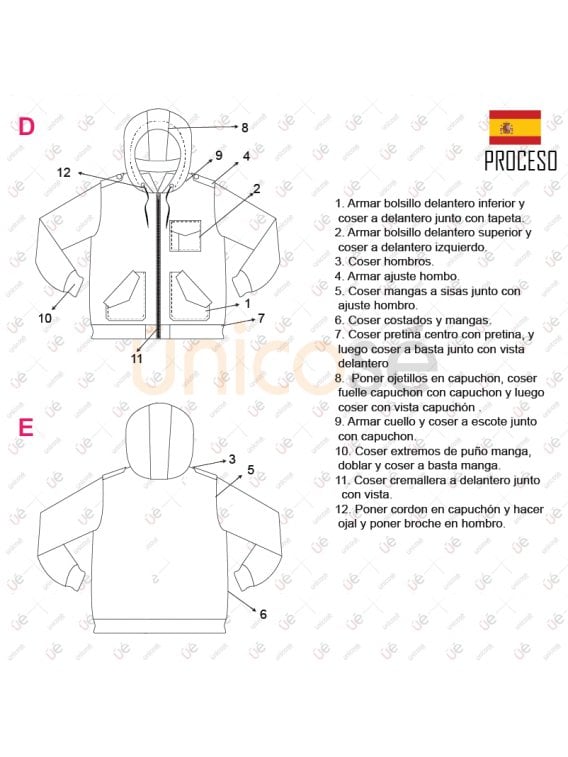 CHAQUETA CARGO HOMBRE 2101
