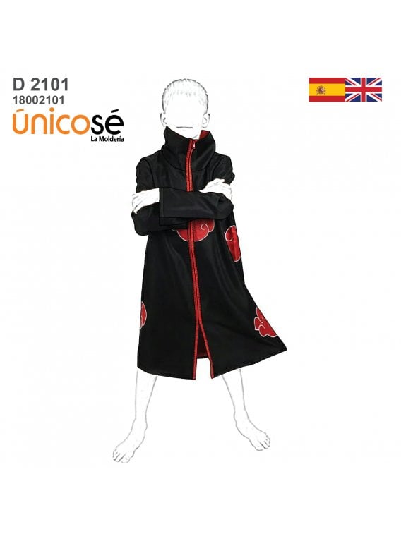 DISFRAZ CAPA ANIME 2101