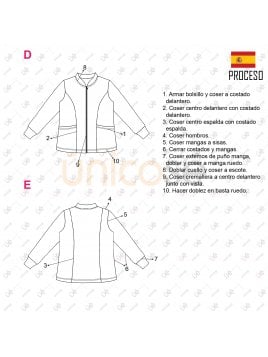 CHAQUETA CORTE PRINCESA RT 2108
