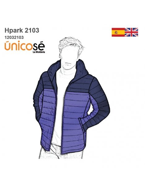 PARKA AJUSTADA HOMBRE 2103