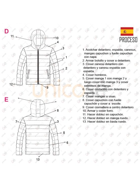 PARKA AJUSTADA HOMBRE 2103