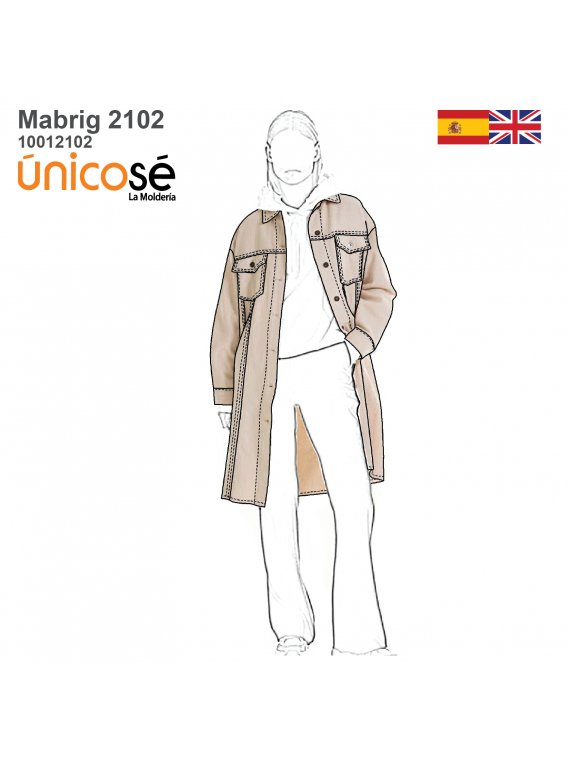 ABRIGO CARGO MUJER 2102