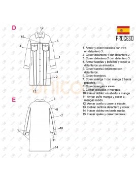 ABRIGO CARGO MUJER 2102