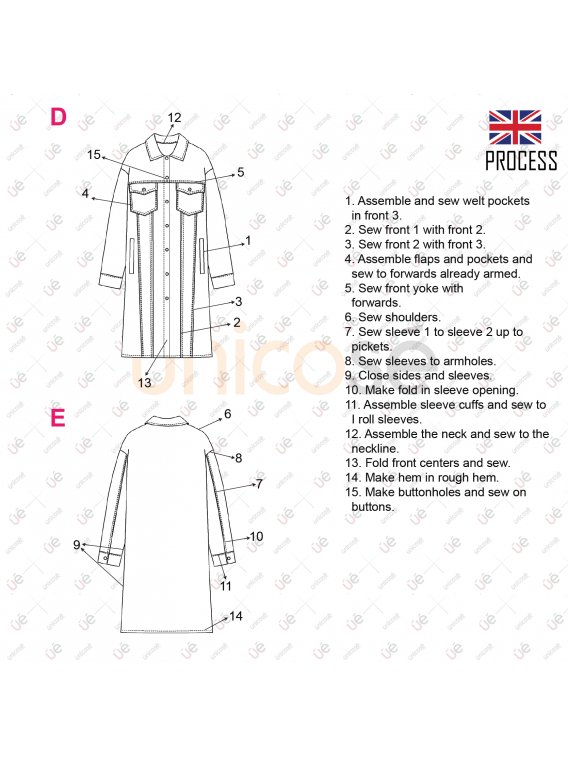 ABRIGO CARGO MUJER 2102