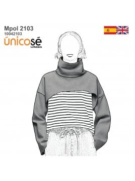 POLERON CORTO MUJER 2103