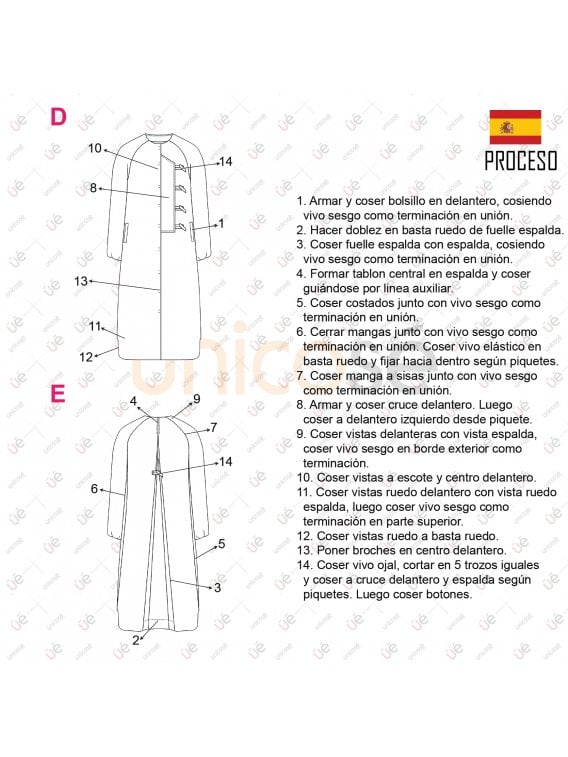PARKA LARGA MUJER 2101