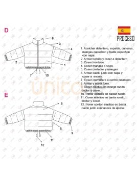 PARKA CORTA MUJER 2102
