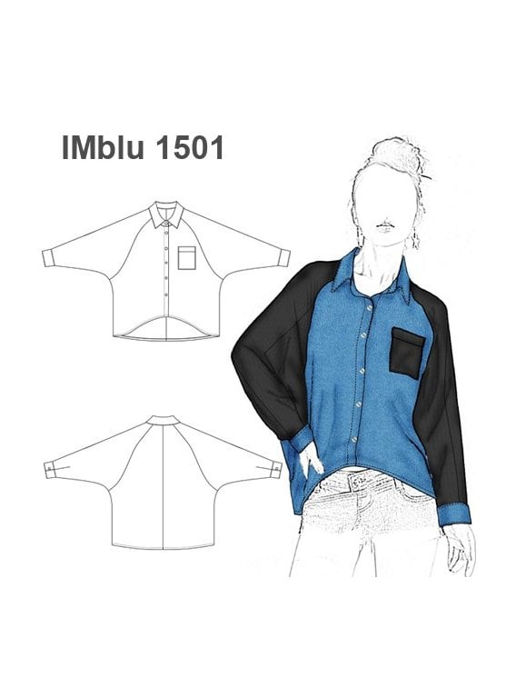 BLUSA EXTRAGRANDE RAGLAN NIÑA