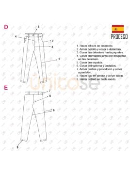 PANTALON CLASICO MUJER 2103