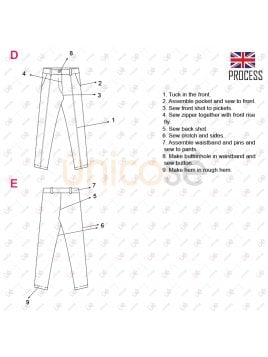 PANTALON CLASICO MUJER 2103