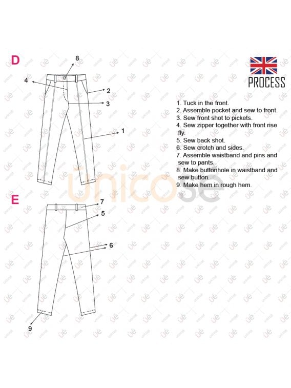PANTALON CLASICO MUJER 2103