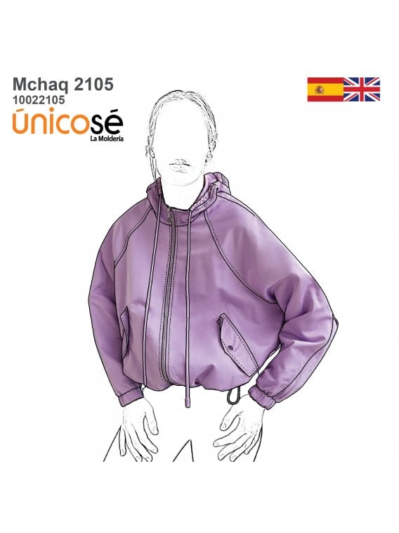 CHAQUETA RAGLAN MUJER 2105