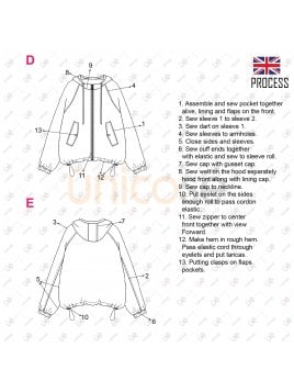 CHAQUETA RAGLAN MUJER 2105