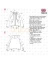 CHAQUETA RAGLAN MUJER 2105